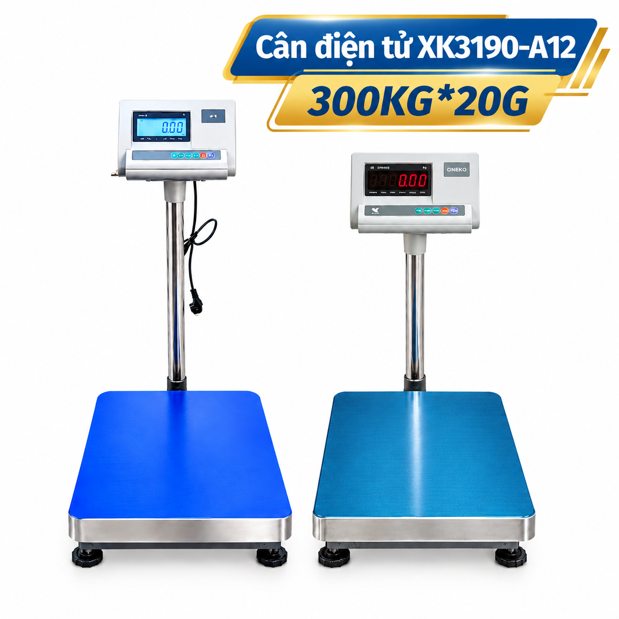 Cân điện tử XK3190-A12 300KG*20G